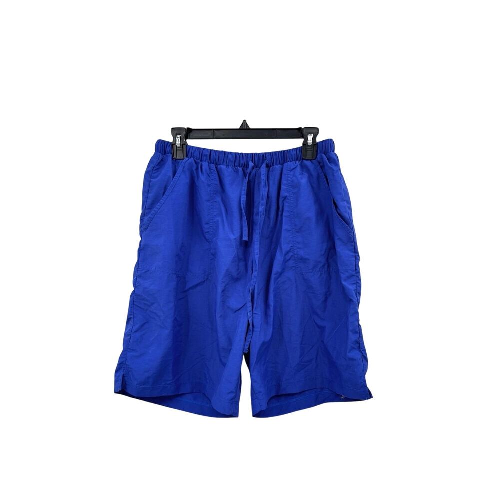 Swim 365 by Swimsuits for All Size 14-16 Adult Large Extra Large Blue Swim Trunk